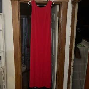 City Studio Vibrant Red Maxi Dress